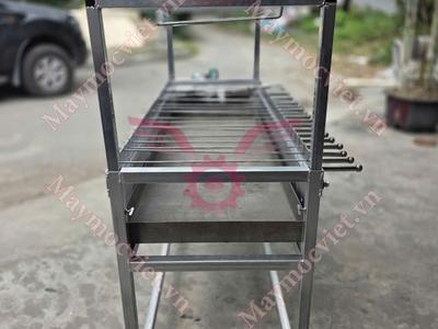 Bếp nướng than hoa quạt gió 2 tầng 22 xiên VMN225 2