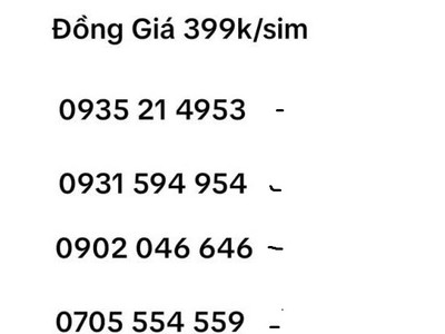 Xả lô sim trả trước mobifone - vào tên chính chủ 10