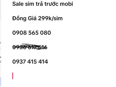 Xả lô sim trả trước mobifone - vào tên chính chủ 7