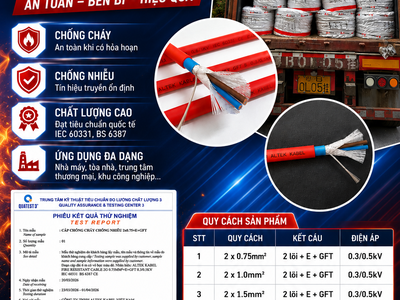 Cáp Chống Cháy Chống Nhiễu ALTEK KABEL 0