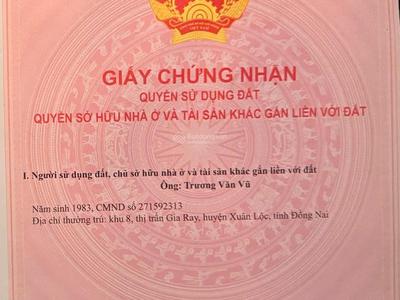 Chỉ 830 triệu sở hữu ngay đất thổ cư view đẹp tại tp. long khánh 0