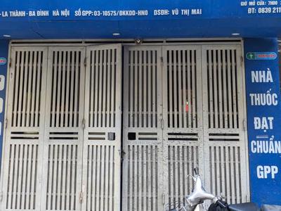 Cho thuê mặt bằng kinh doanh đẹp đông dân ngõ 612 la thành, ba đình 3