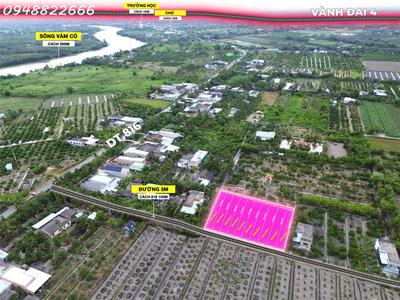 Siêu phẩm - bán đất thổ cư siêu đẹp tại ấp 5 thạnh hoà, bến lức, dt 195m2, giá đầu tư 1