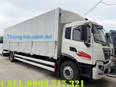 Xe tải DongFeng thùng kín cánh dơi 9m6 0