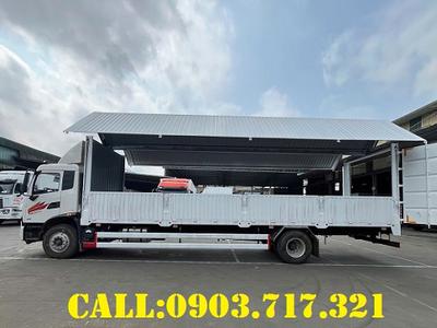 Xe tải DongFeng thùng kín cánh dơi 9m6 2