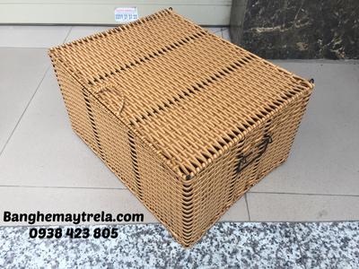 Rương nhựa giả mây đựng đồ 1