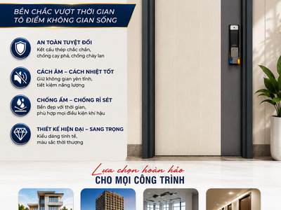 Cửa thép Deluxe 0