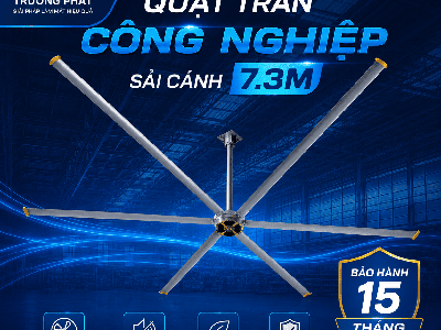 Quạt Trần Công Nghiệp   Giải Pháp Làm Mát Tiết Kiệm Điện Cho Nhà Xưởng Hiện Đại 0