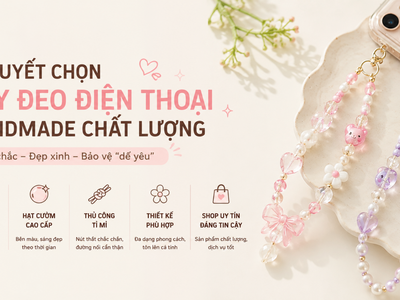 Dây Đeo Điện Thoại Handmade   Bền Đẹp, Phong Cách Riêng 0