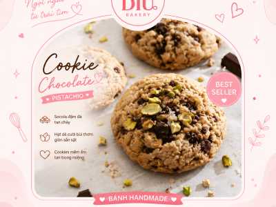 Cookies Handmade Giòn thơm, ngon trong từng miếng bánh 0