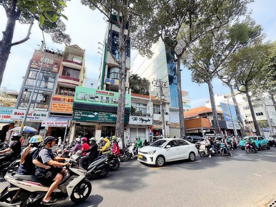 Bán nhà 5 tầng mặt tiền kd đ.cao thắng, quận 3 - dt 60m2 full thổ cư sh vuông vức- ngay góc nguyến 0