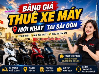 Thuê Xe Máy TPHCM Giải Pháp Di Chuyển Tiết Kiệm 0