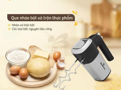 Máy đánh trứng BlueStone HMB-6338 400W kèm 2 bộ que 3