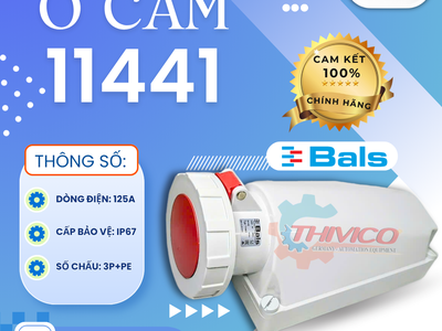 Ổ cắm Bals 11441 IP67 125A 0