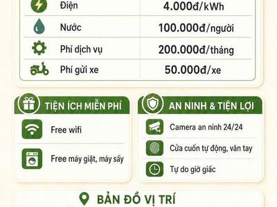 Cho thuê phòng 45m full nội thất tân bình, hồ chí minh - 6tr500 2