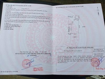 Hiếm: 2 lô liền kề 251,9m 2 sổ riêng lô góc 2 mặt tiền tại bác vọng đông - quảng phú-quảng 2