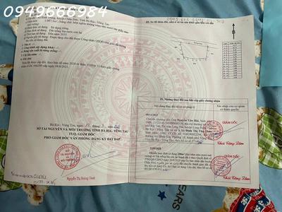Bán đất mặt tiền mỹ xuân ngãi giao bình trung, châu đức 0
