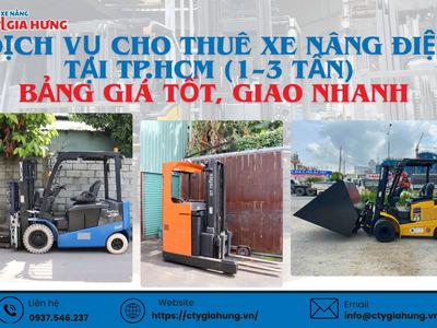 Thuê Xe Nâng Điện 1 3 Tấn Tại TP.HCM Giá Tốt, Giao Xe Nhanh Giải Pháp Cho Mọi Kho Hàng 0