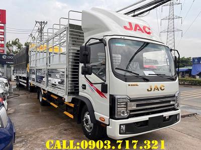 Xe tải JAC N350SL thùng dài 6m2 máy Cummins giá tốt 0