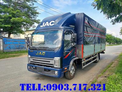 Xe tải JAC N350SL thùng dài 6m2 máy Cummins giá tốt 2