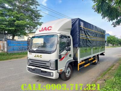 Xe tải JAC N350SL thùng dài 6m2 máy Cummins giá tốt 1