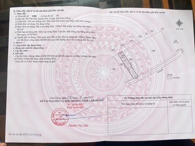 Bán Đất Trung Tâm Xã Tân Hội Thôn Tân Trung 1.623,6 M Mặt Tiền 56 M Đã Phân Lô 1