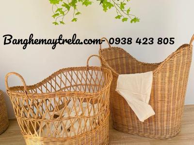 Giỏ mây đựng đồ phòng ngủ 4