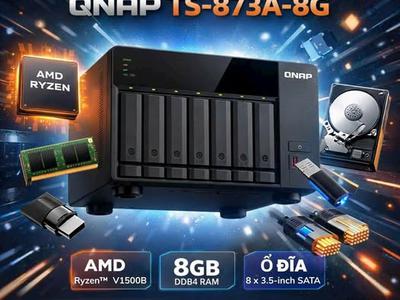 Thiết bị lưu trữ QNAP TS873A 0
