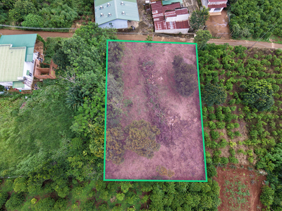 1000m2 Đất Di Linh 100m2 thổ cư ngay KDC giá 1,450tr 0