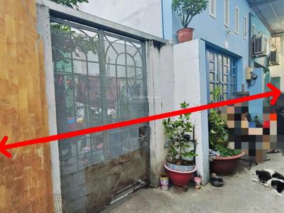 Bán đất tặng nhà cấp 4 bình hưng, 181m 12x15m, sổ hồng riêng chỉ 6 tỷ 1