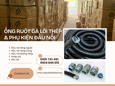 Ống ruột gà lõi thép phi 16, phi 20, phi 25, phi 32 tại Đà Nẵng 0