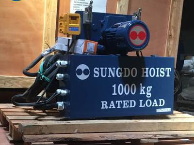 Pa lăng Sungdo dầm đơn 1 tấn 0