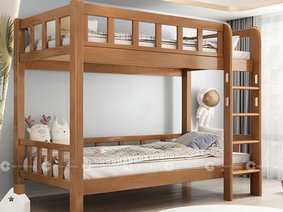 Giường Tầng Gỗ Tự Nhiên Thiết Kế Thông Minh An Toàn 0