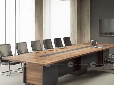 Bàn Họp Chữ Nhật Lớn Gỗ Công Nghiệp MDF Cao Cấp 1