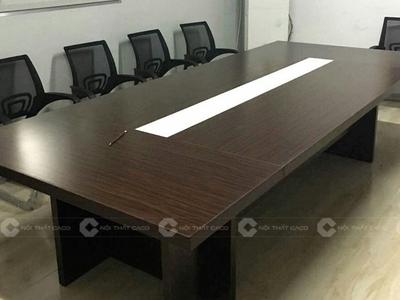 Bàn Họp Chữ Nhật Lớn Gỗ Công Nghiệp MDF Cao Cấp 0