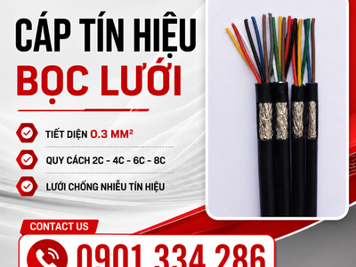 Cáp tín hiệu chống nhiễu 0.3mm altek kabel