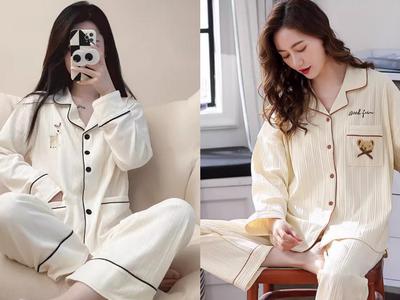 Đồ bộ mặc nhà cotton, đũi hay lụa: Nên chọn chất liệu nào 0
