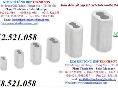 Đầu cốt nhôm, kẹp cáp nhôm ép đầu cáp thép 0913521058 Kim khí Thanh Sơn SN 9 ngõ 235 đường Ngọc Hồi 7