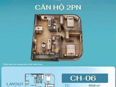 Ra mắt quỹ căn đắt giá nhất tòa g2 căn 2pn góc view sân golf vịnh di sản 0