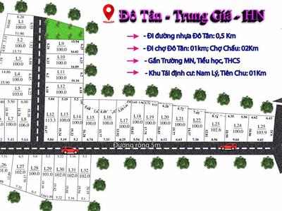 E thịnh mở bán nhiêu lô ,giá chỉ hơn 700 tr dt 100 m fun thổ cư , địa chỉ tại trung giã tp hà nội , 0