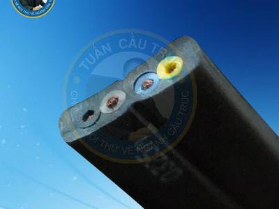 Cáp Điện Dẹt 4Cx1.5mm 0