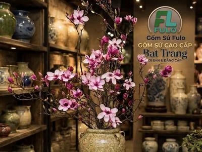 Top Những Mẫu Bình Cỡ Lớn Cắm Cành Mộc Lan Phong Cách Wabi Sabi Được Yêu Thích Tại TP.HCM 10