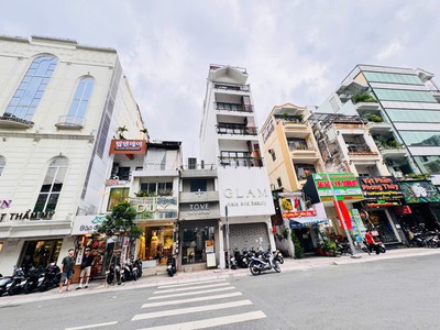 Quận 1: bán nhà 4 tầng mặt tiền lê thị riêng, p.bến thành- dt đẹp 3,5m 15m vuông đẹp- đang cho nhà 0