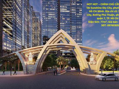 Hot hot chính chủ cần bán căn hộ tại sunshine sky city, phường tân mỹ, tp. hồ chí minh 0