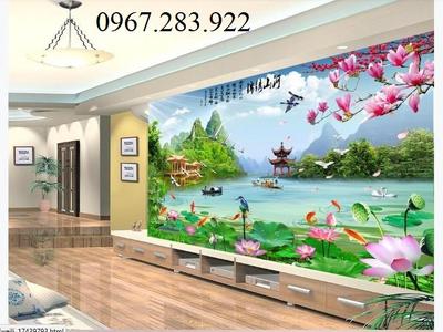 Tranh tường gạch men cao cấp trang trí 0