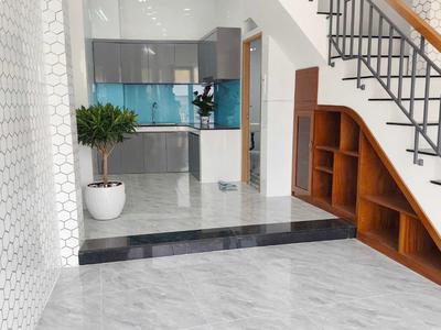 Nhà mới 4 tầng mặt tiền đường ụ cây p10 q8. giá: 5.39 tỷ 1