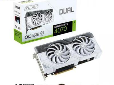 Card màn hình ASUS Dual GeForce RTX 4070 White OC Edition 12GB 0