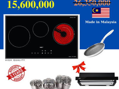 3 Vùng Nấu 1 Bước Chạm, Vạn Bữa Ngon Bếp Điện Từ Kaff KF-IC3801 3