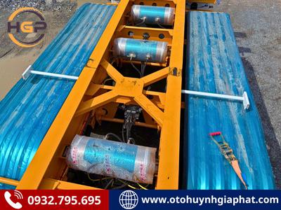 Rơ mooc cổ cò 45 feet XINHONGDONG mẫu mới 2026 dài 14m3 1