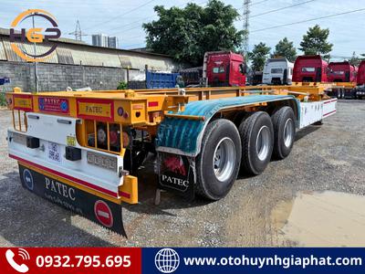 Rơ mooc cổ cò 45 feet XINHONGDONG mẫu mới 2026 dài 14m3 2